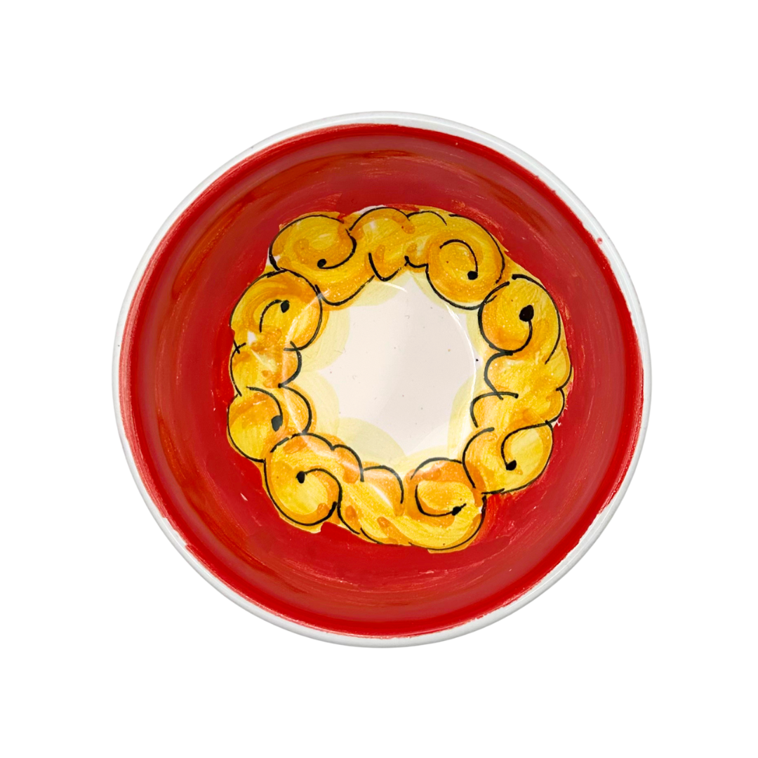 ボウル -レモン・植物柄-(チェラミックス)