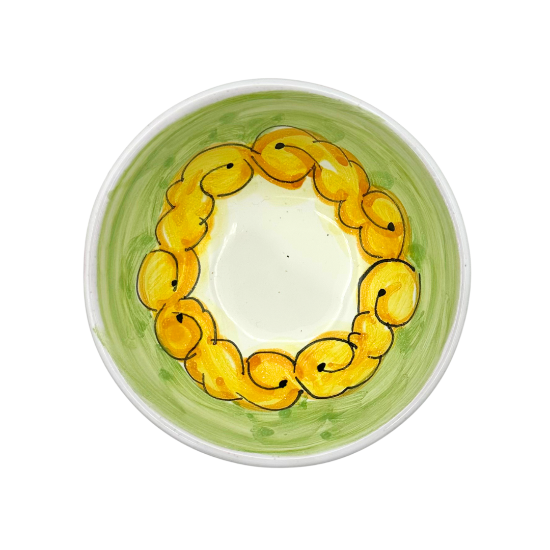 ボウル -レモン・植物柄-(チェラミックス)