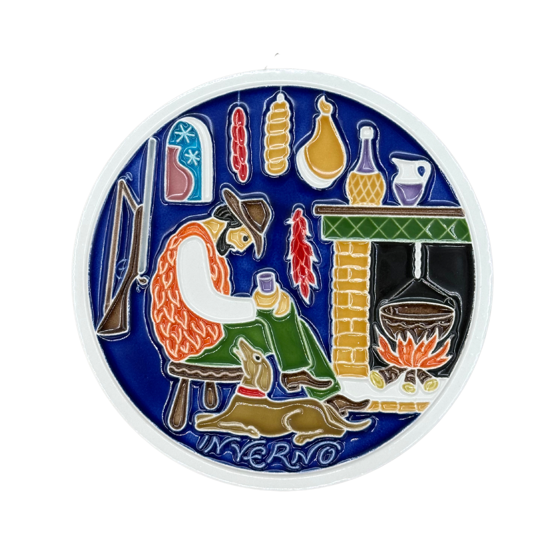 陶板画 -四季-
