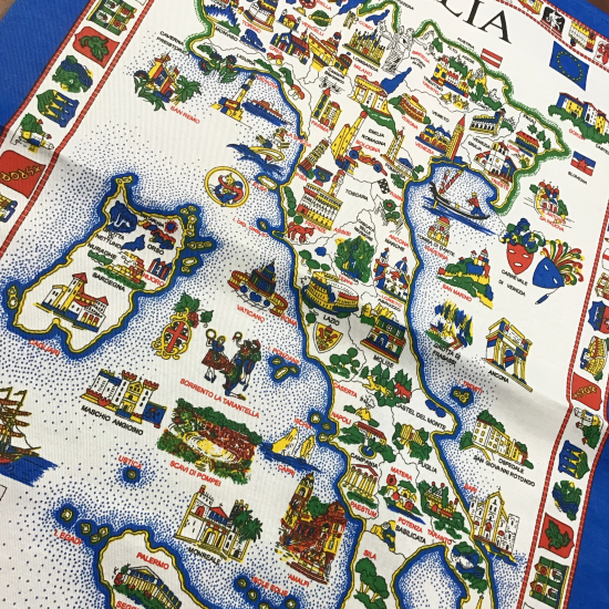 イタリアの建築物(ブルー)