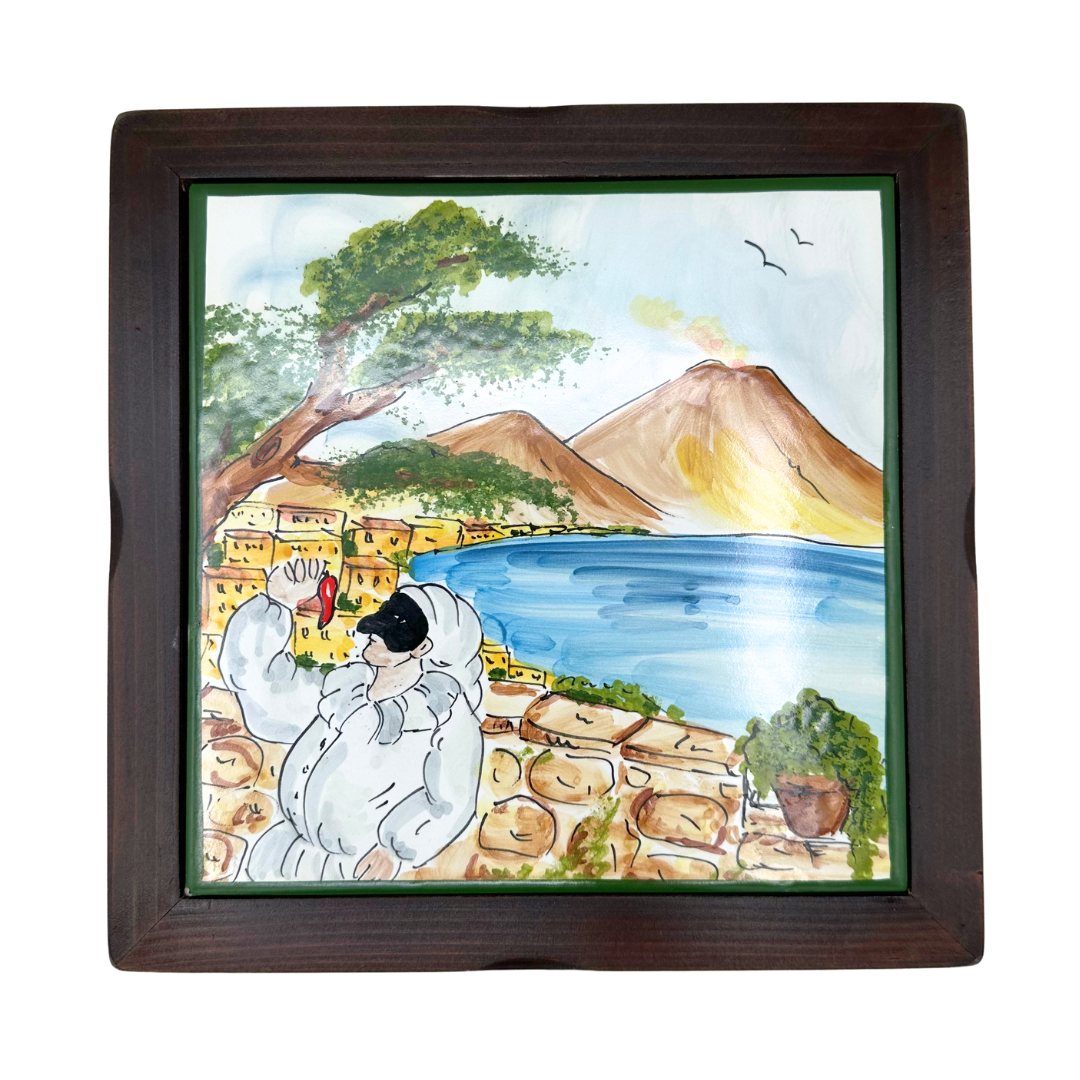 Tile (with wooden frame)