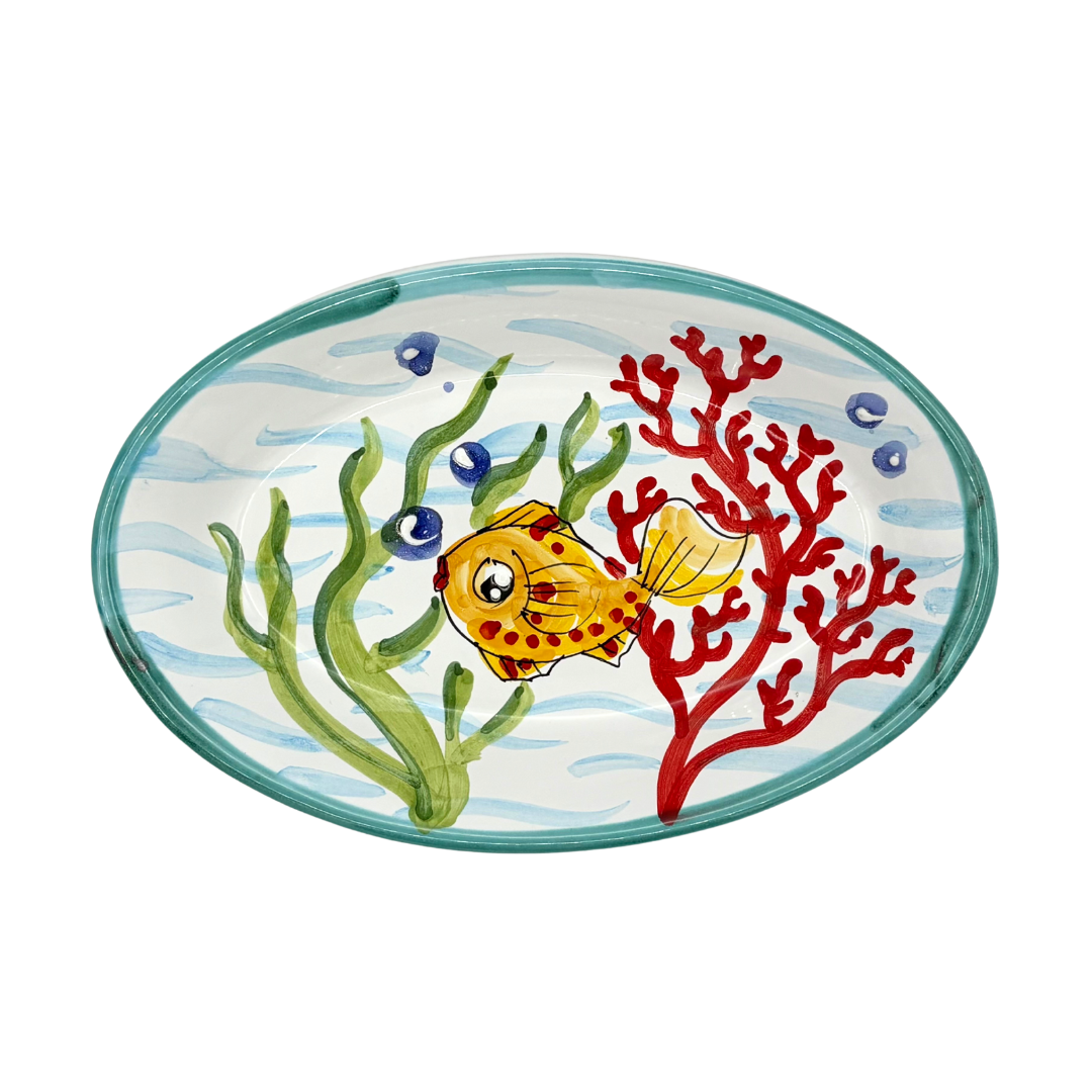 オーバル(楕円形)-生き物柄-(チェラミックス)