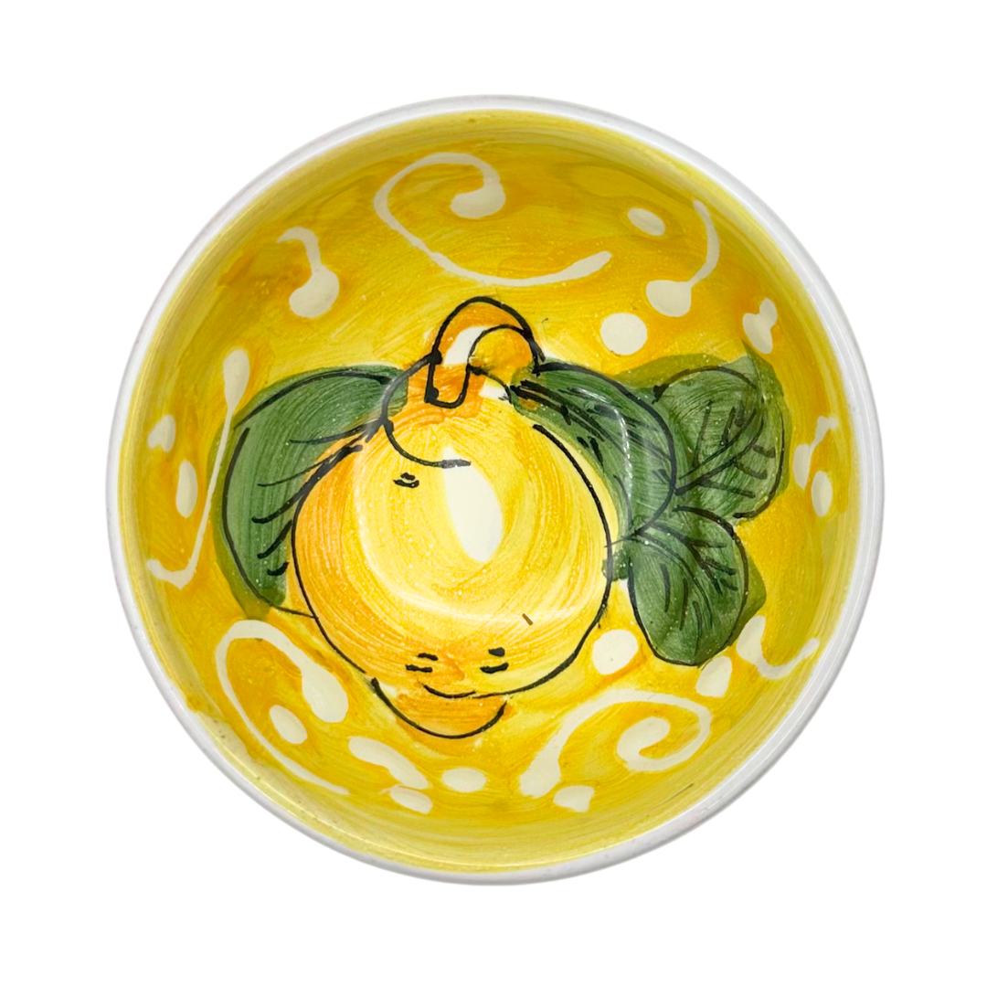 ボウル -レモン・植物柄-(チェラミックス)