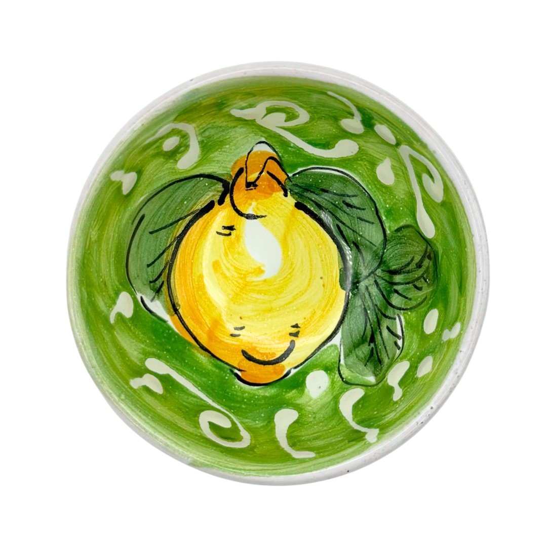 ボウル -レモン・植物柄-(チェラミックス)