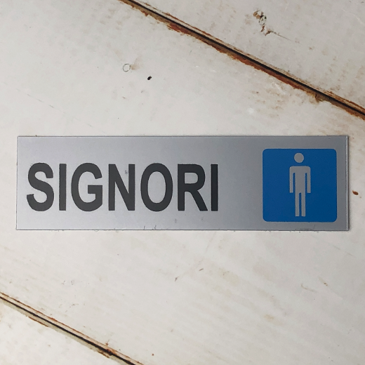 シールタイプ SIGNORI (男性用トイレ)