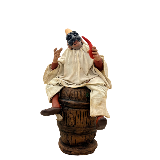 ナポリのプルチネッラ4体セット Pulcinella -プルチネッラ ナポリのプルチネッラ4体セット Pulcinella -プルチネッラ