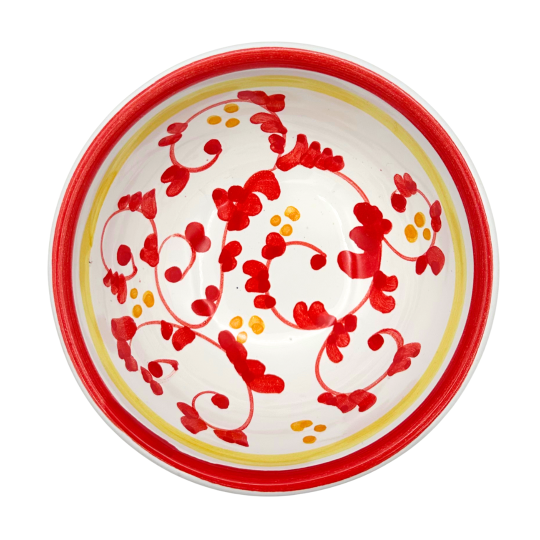 ボウル -レモン・植物柄-(チェラミックス)