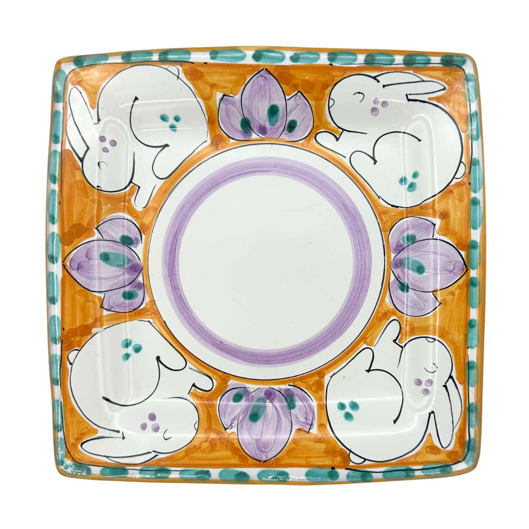 Lunch Plate - Square - (Cheramix)