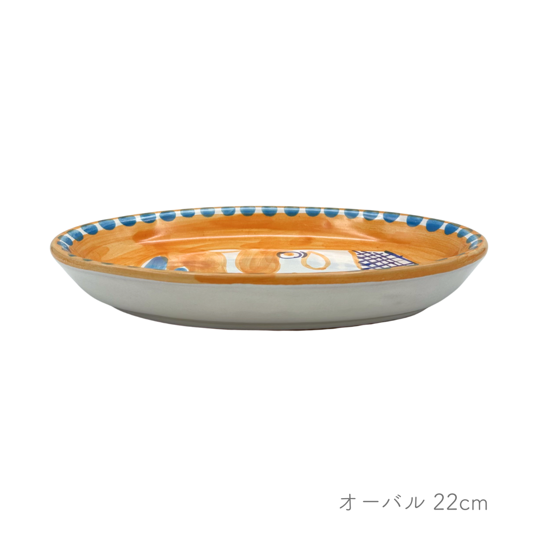 オーバル(楕円形) 22cm(マッシミーノ)