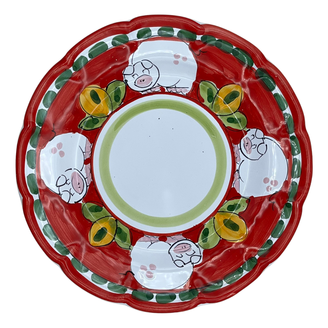 Lunch Plate - Animal Pattern - (Cheramix)