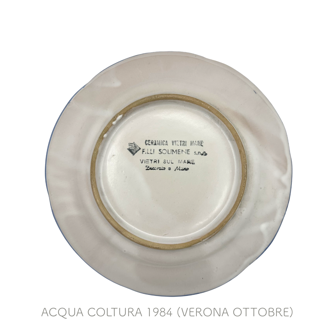 ACQUA COLTURA 1984 (VERONA OTTOBRE)
