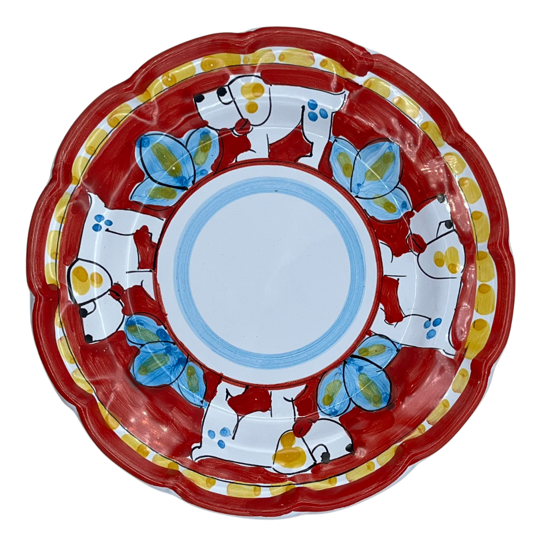 Lunch Plate - Animal Pattern - (Cheramix)