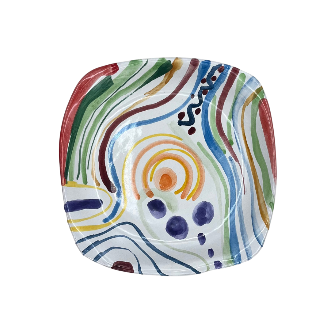 ランチプレート-スクエア(深型)-(マッシミーノ)