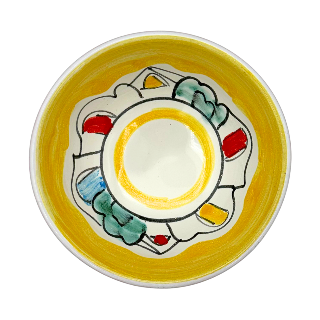 ボウル -レモン・植物柄-(チェラミックス)