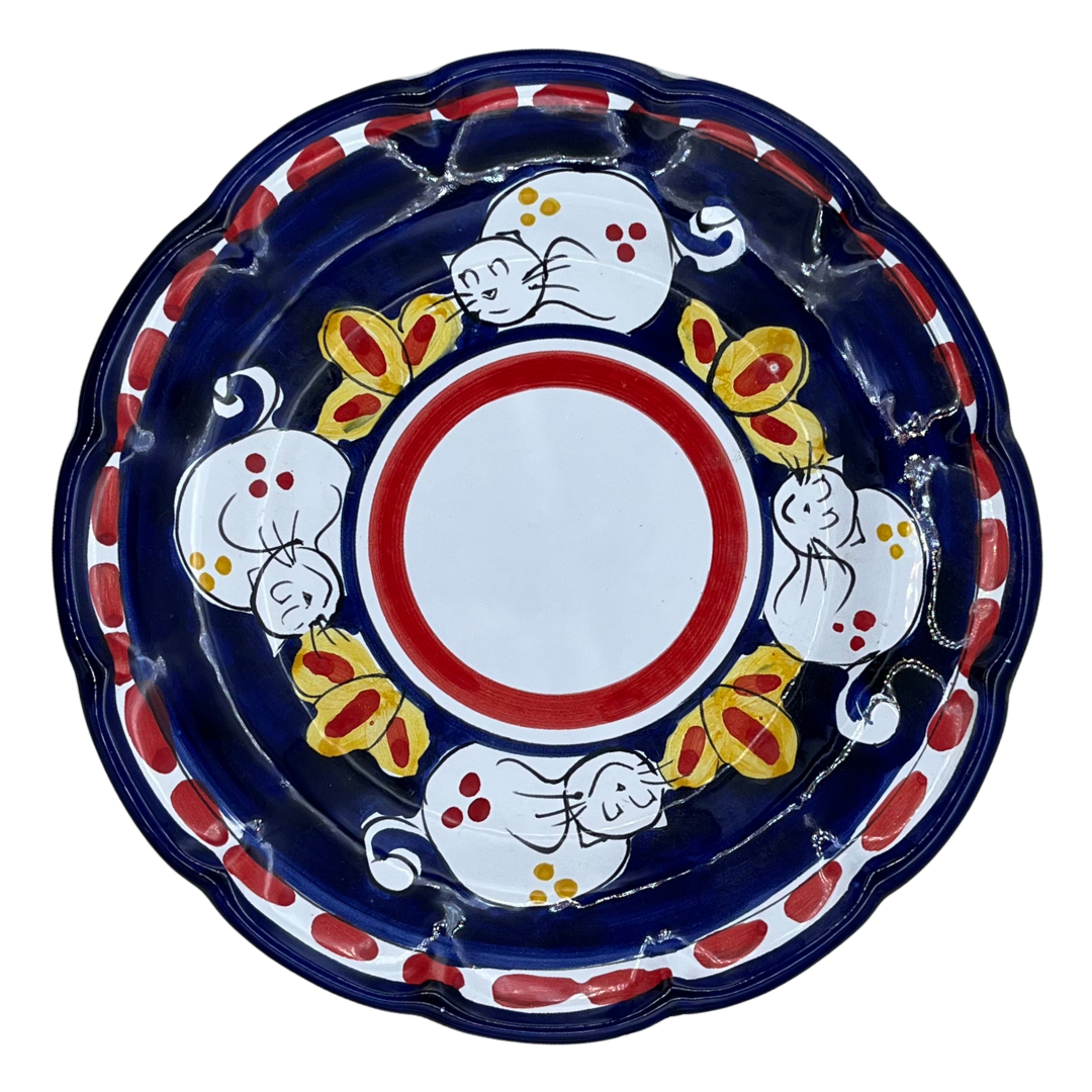 Lunch Plate - Animal Pattern - (Cheramix)