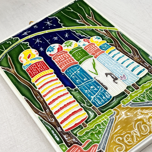 陶板画 -日本-