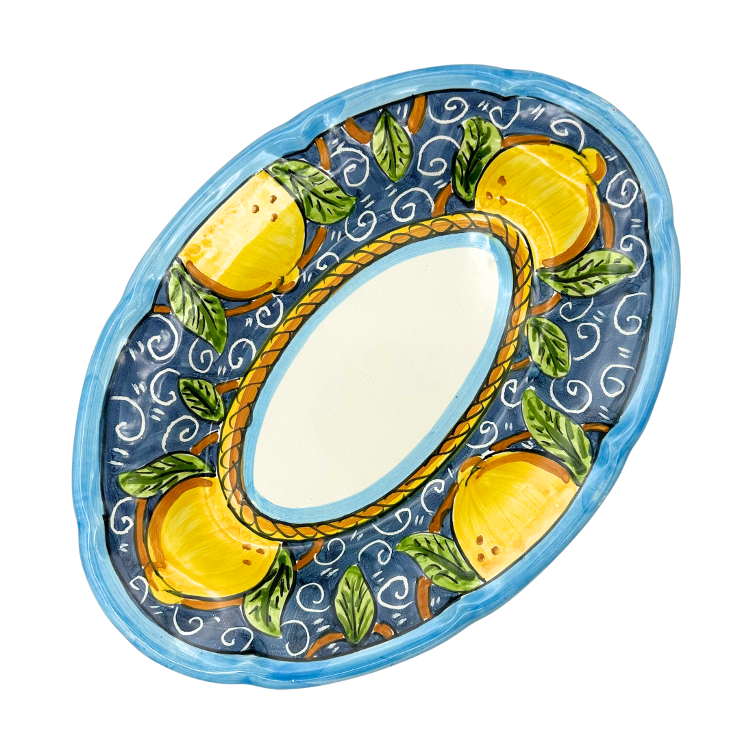 Oval - Vietri type - 31cm