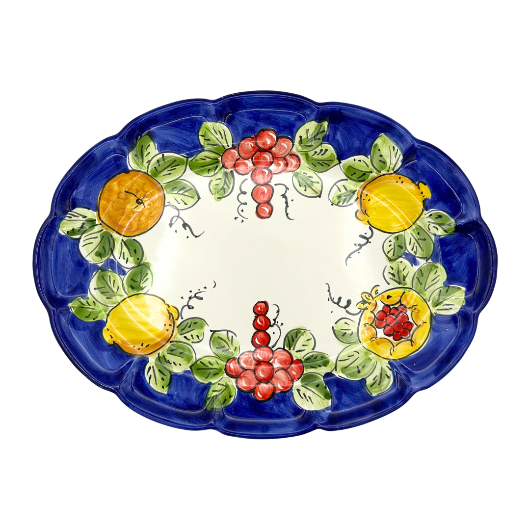 Oval - Vietri type - 31cm