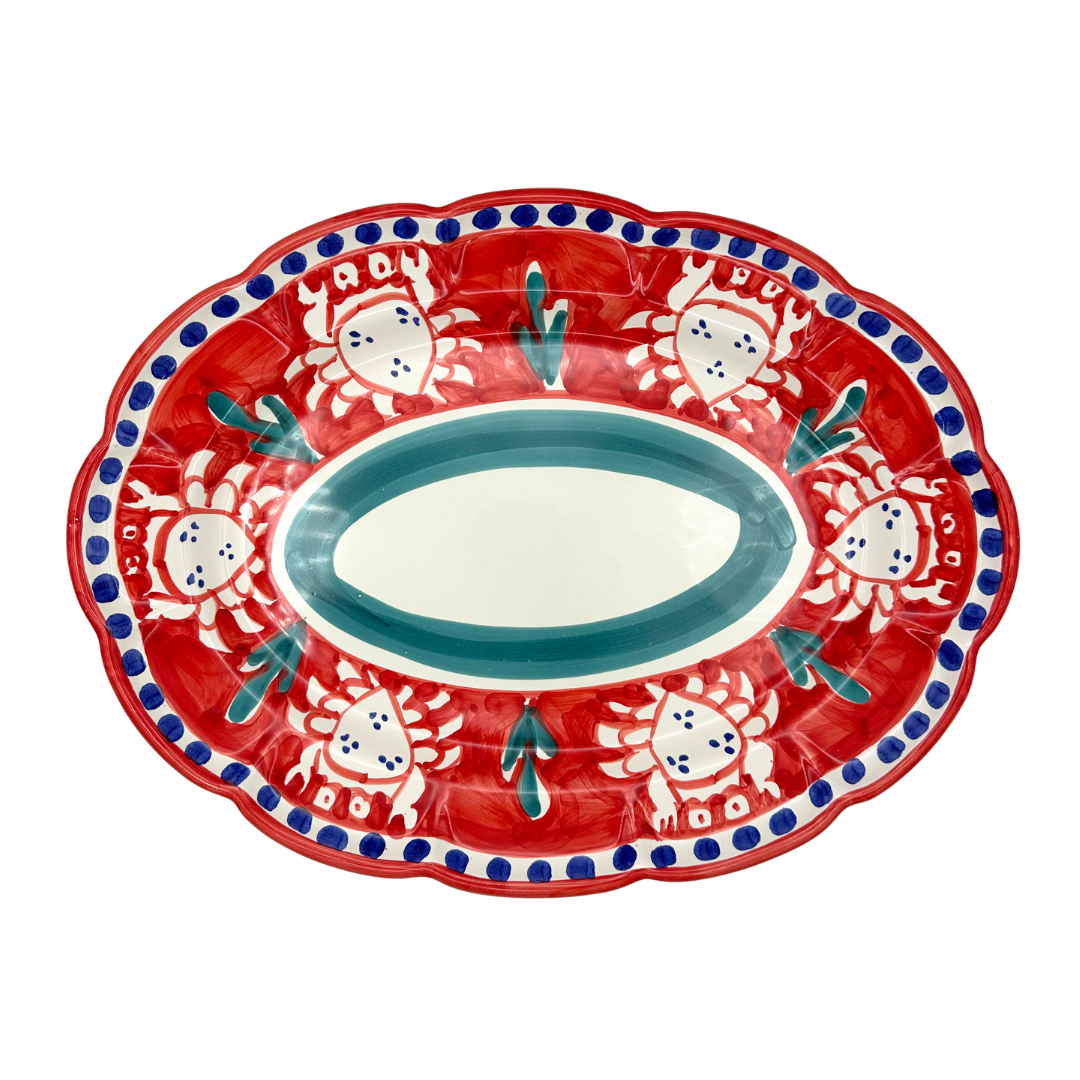 Oval - Vietri type - 31cm