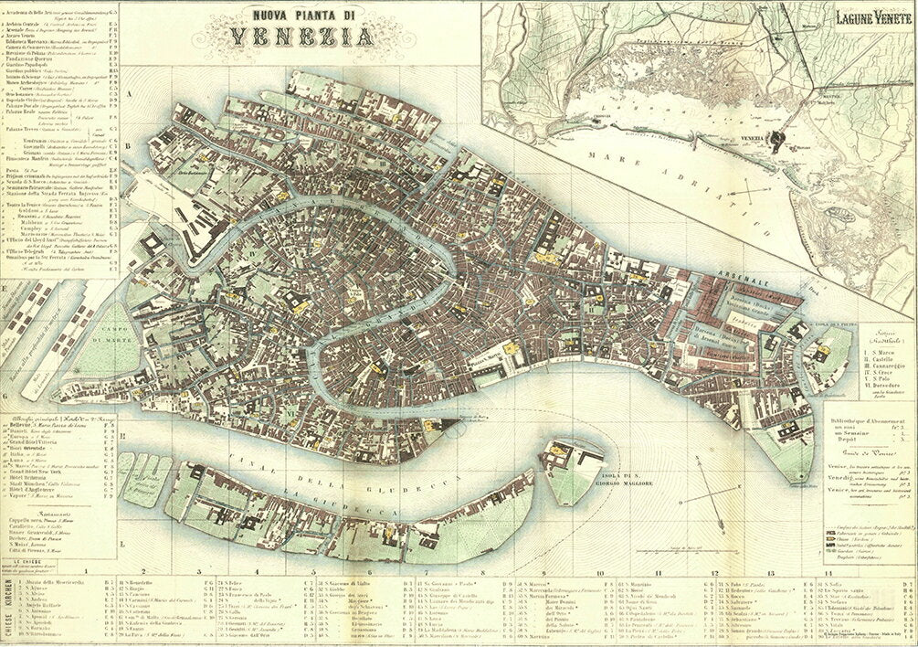 MAPPA VENEZIA(ヴェネツィア地図)