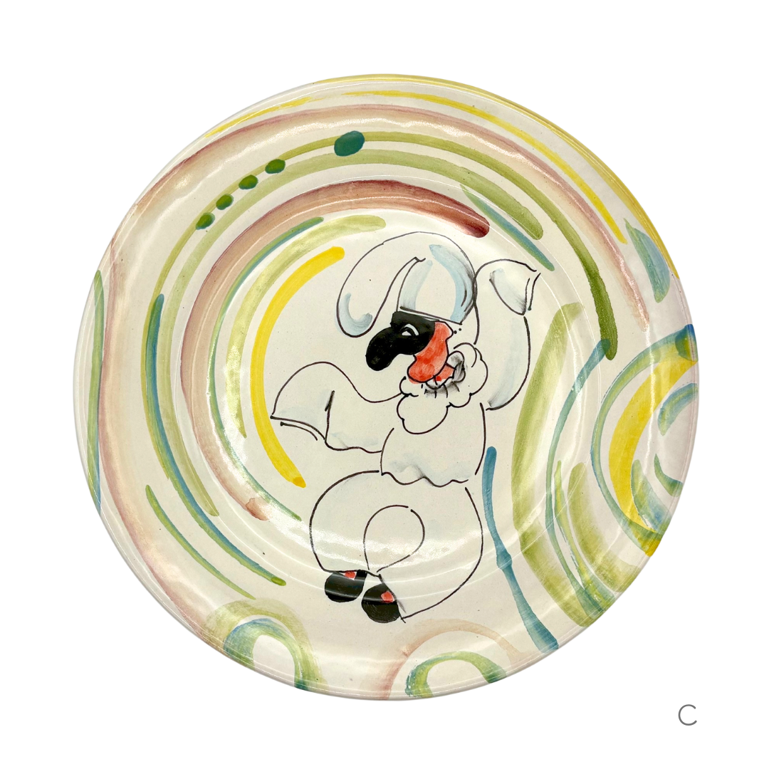 ディナープレート -プルチネッラ/リッシャ- （マッシミーノ）