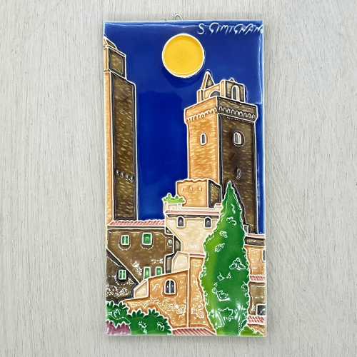 Ceramic painting -Tuscany-