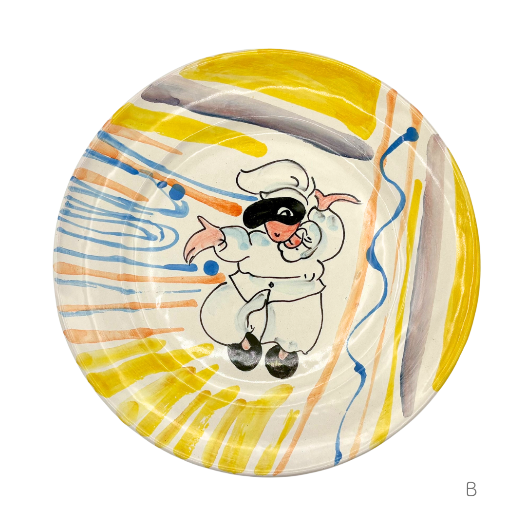 ディナープレート -プルチネッラ/リッシャ- （マッシミーノ）