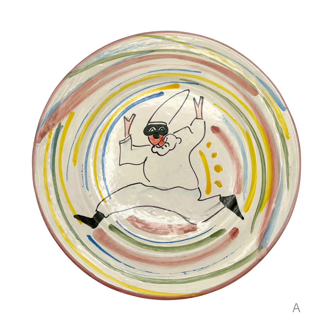 ディナープレート -プルチネッラ/リッシャ- （マッシミーノ）