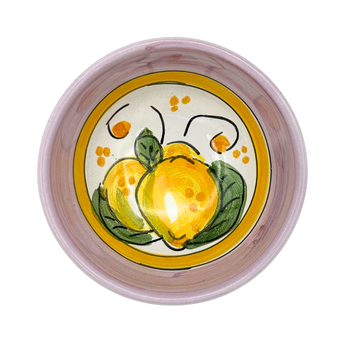 ボウル -レモン・植物柄-（チェラミックス）