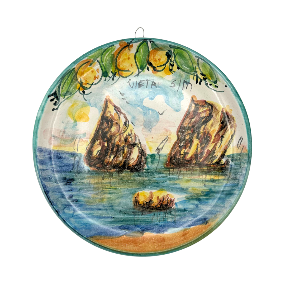 Painted plate (Massimino)