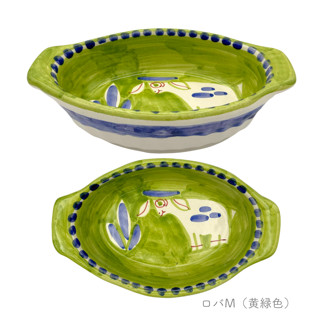 グラタン皿 - テガミーノ・楕円-（マッシミーノ）