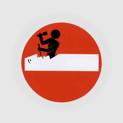 Sign art sticker