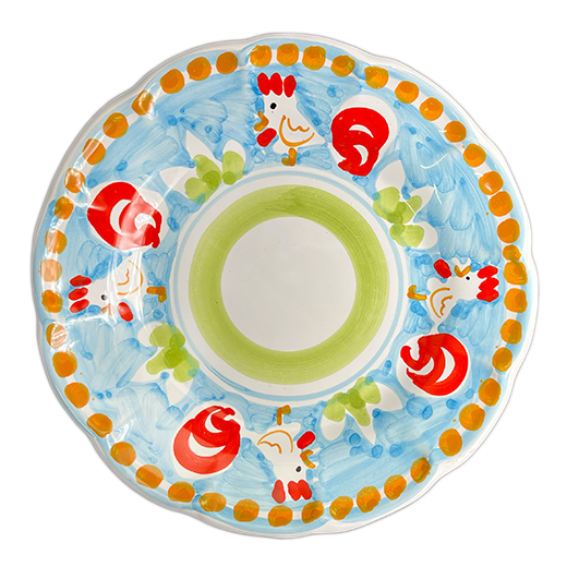 Lunch Plate - Animal Pattern - (Cheramix)