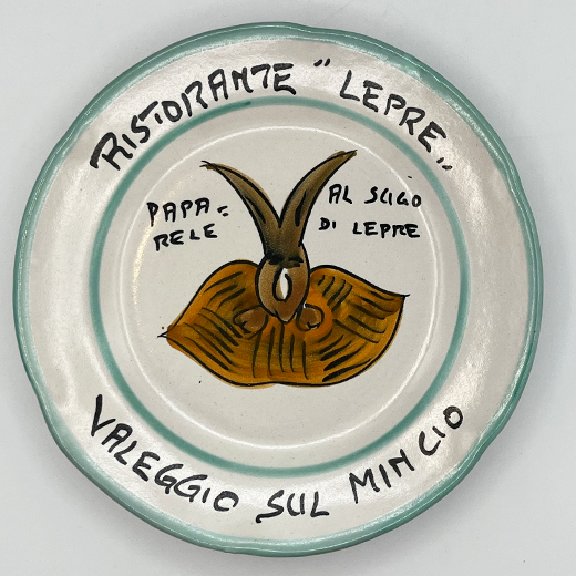 RISTORANTE "LEPRE" -VALEGGIO SULMINCIO-  (1988)