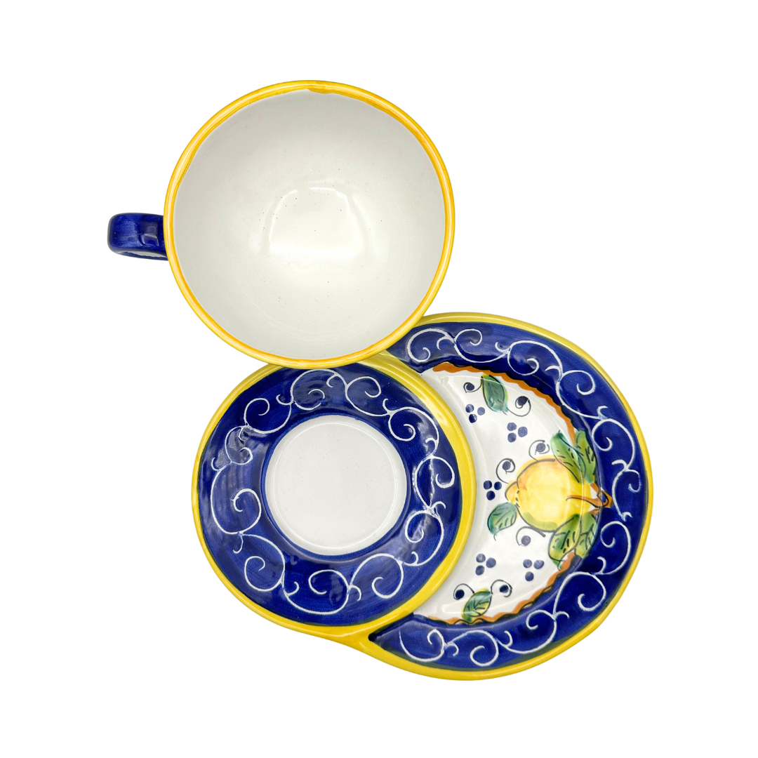 ラテカップ＆プレートセット（ラ ヴィエトレーゼ）
