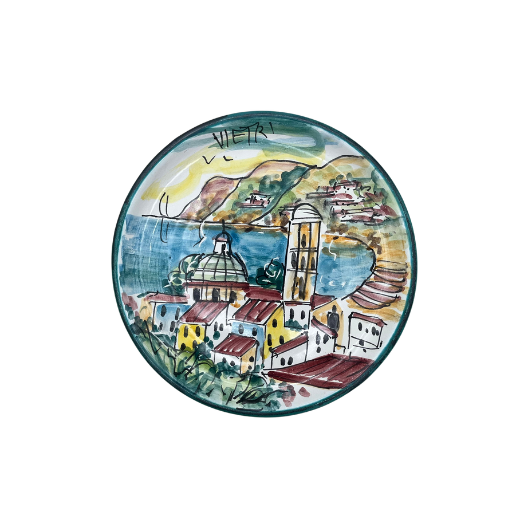 Painted plate (Massimino)