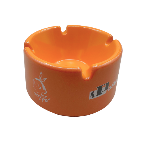 Ashtray (orange/plastic)