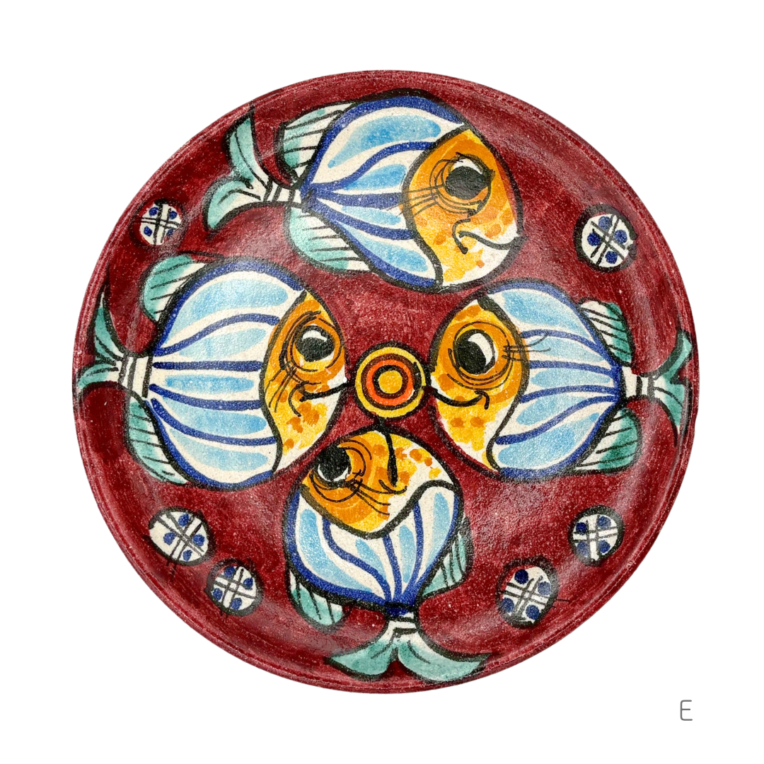 絵皿 - マット/魚 - （マッシミーノ）