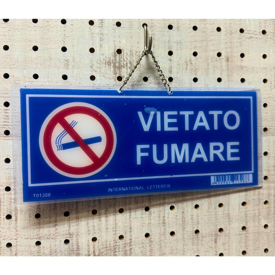 VIETATO FUMARE (non-smoking)