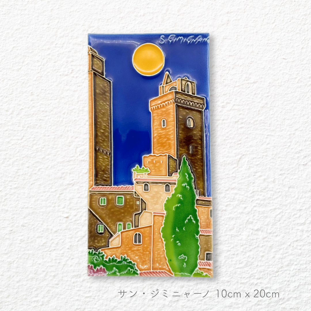 Ceramic painting -Tuscany-