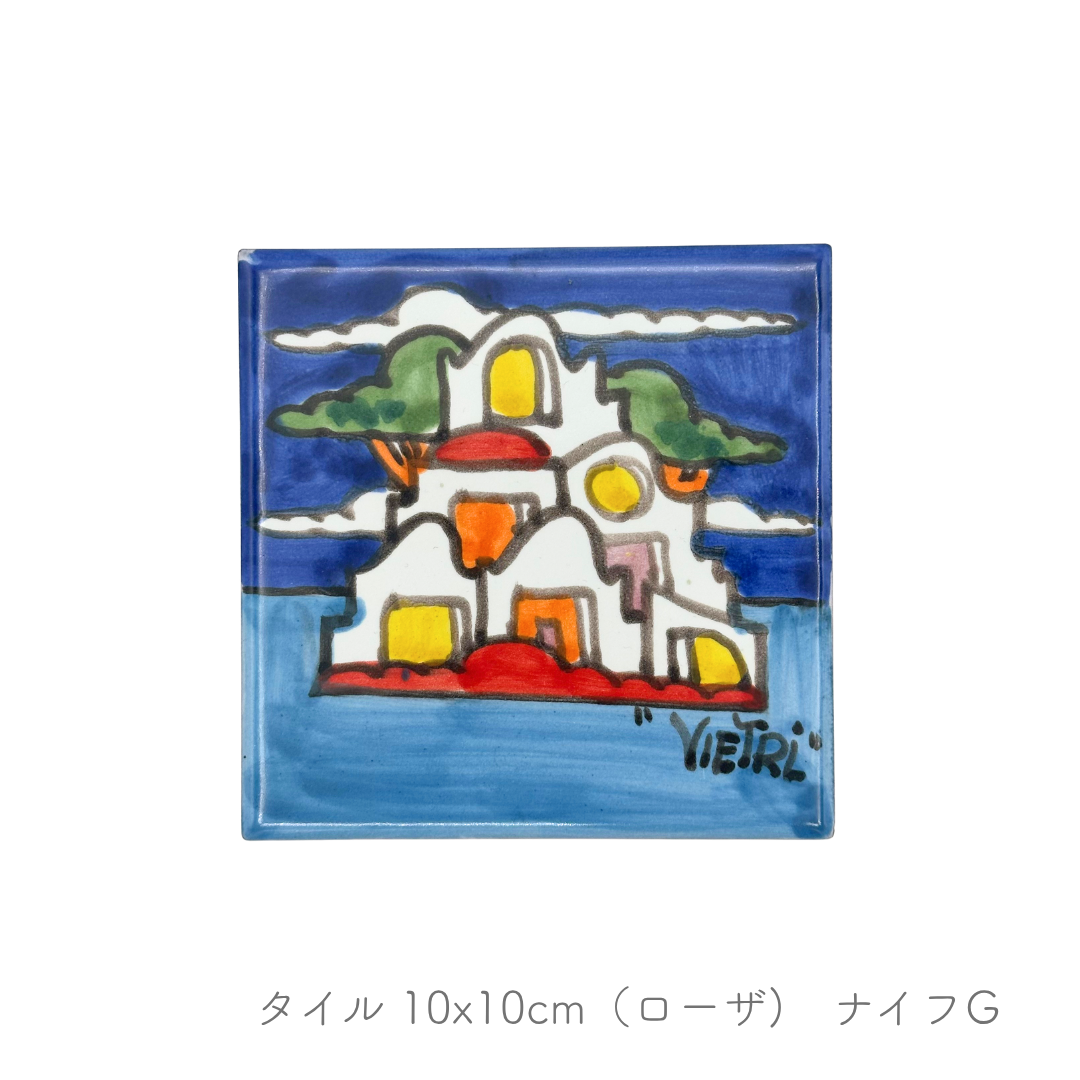タイル 10x10cm (Rosa)