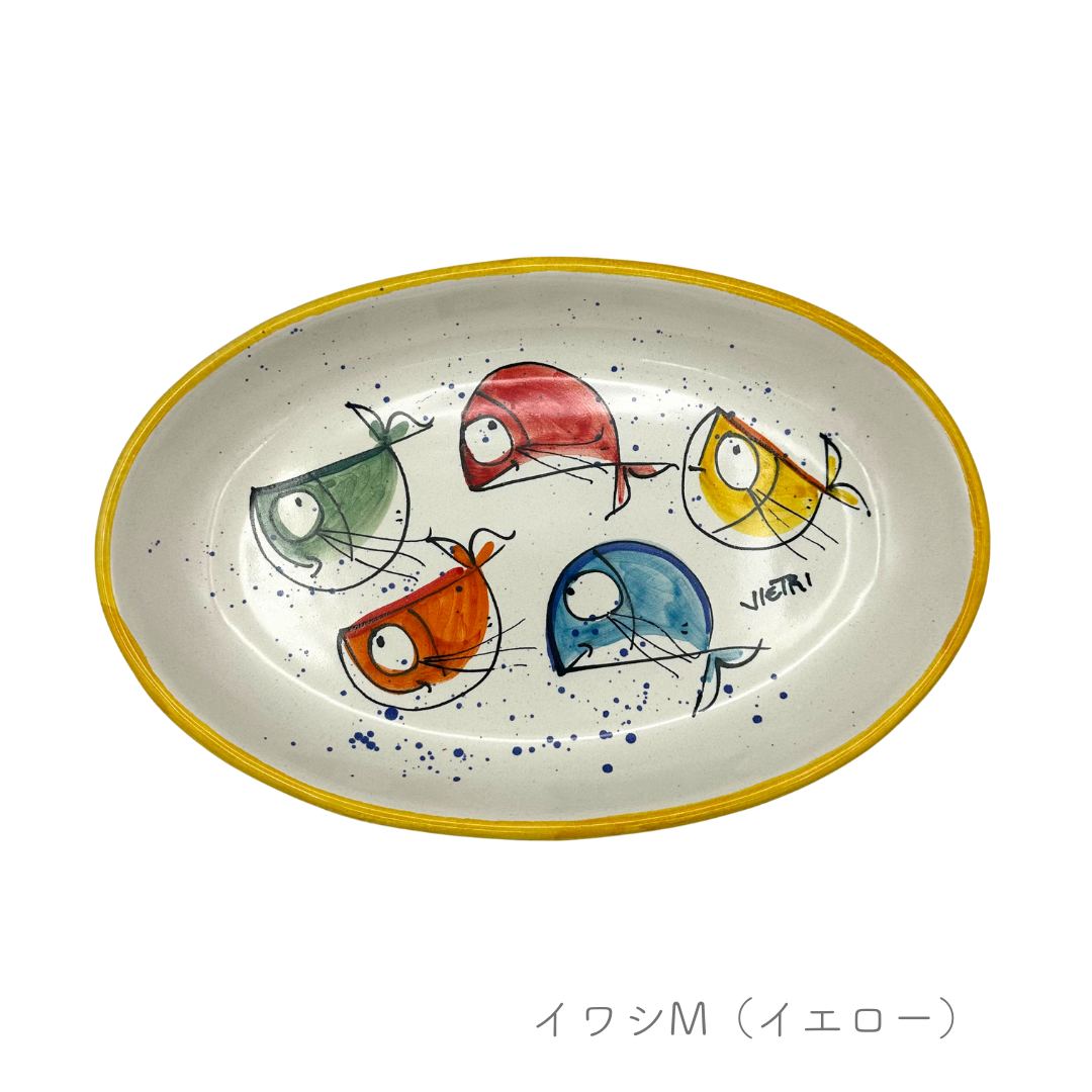 オーバル（楕円形） 27cm -イワシ-（マッシミーノ）