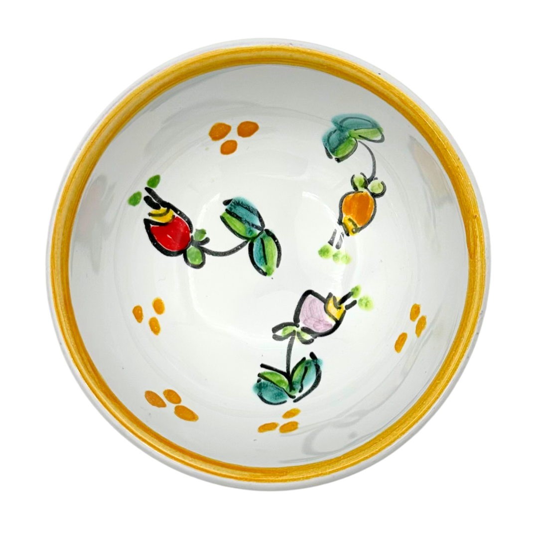 ボウル -レモン・植物柄-（チェラミックス）