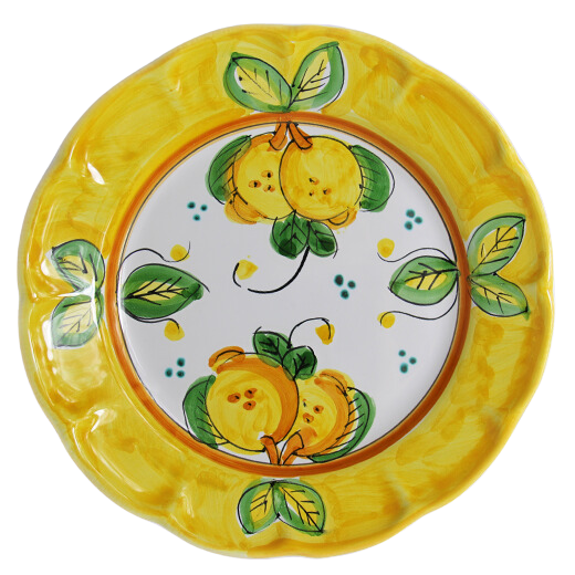 Lunch Plate - Plant Pattern - (Cheramix)