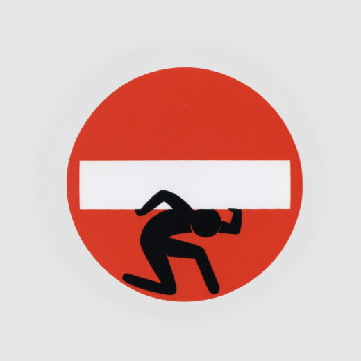 Sign art sticker