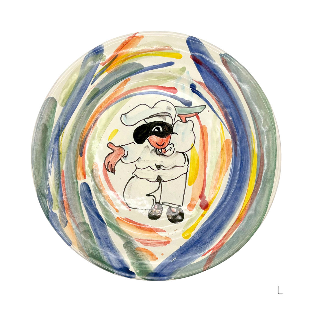 ディナープレート -プルチネッラ/リッシャ- （マッシミーノ）