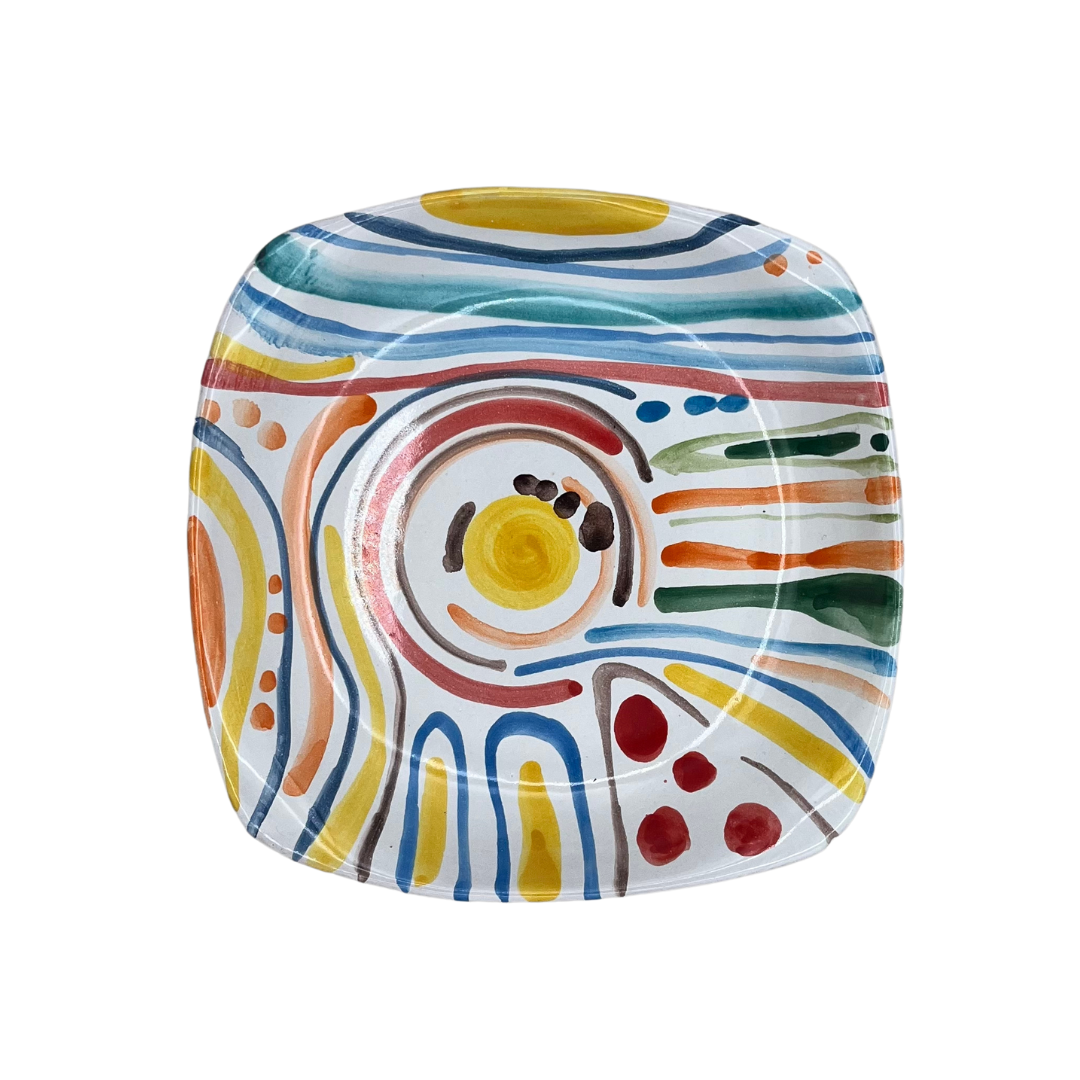 ランチプレート-スクエア(深型)-（マッシミーノ）