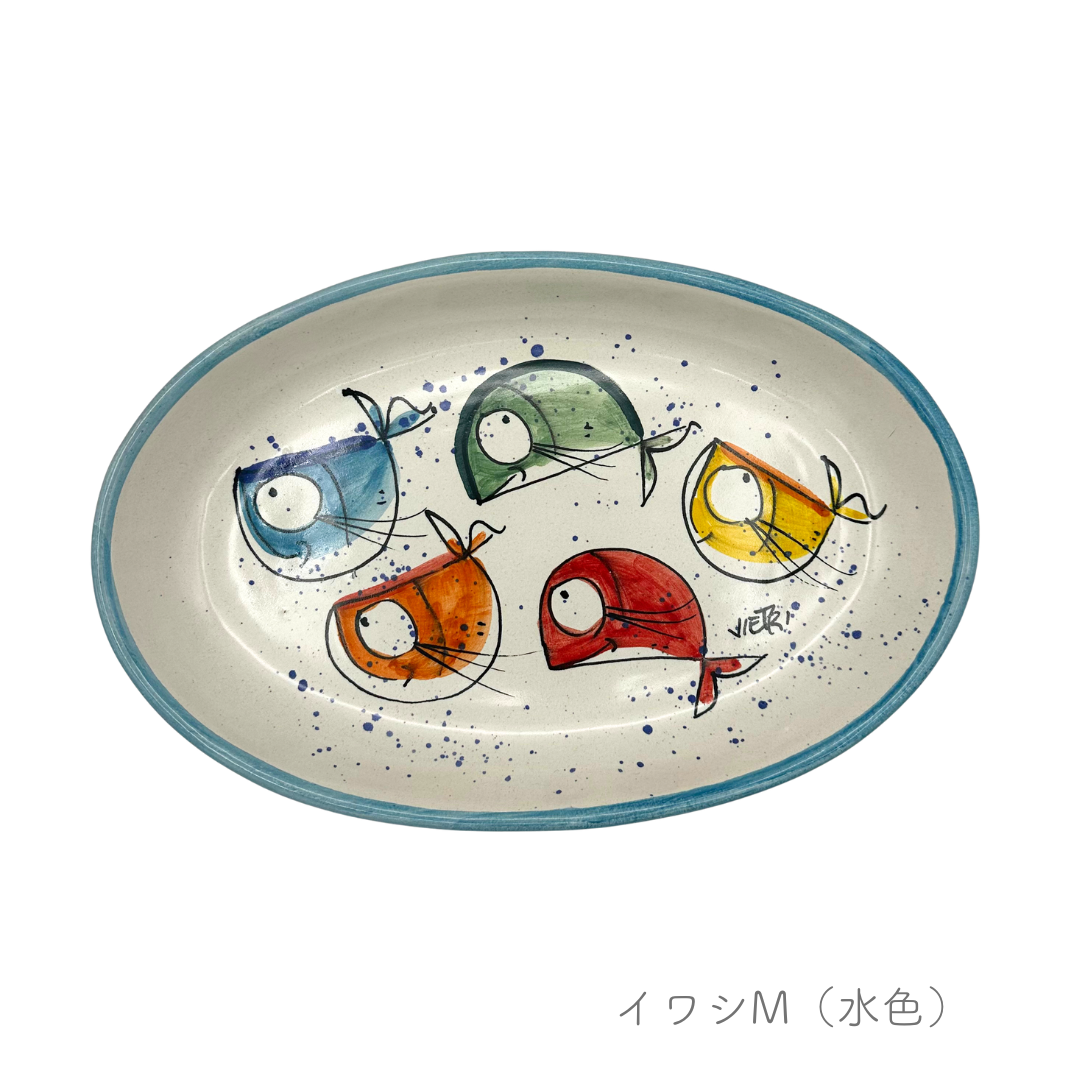 オーバル（楕円形） 27cm -イワシ-（マッシミーノ）