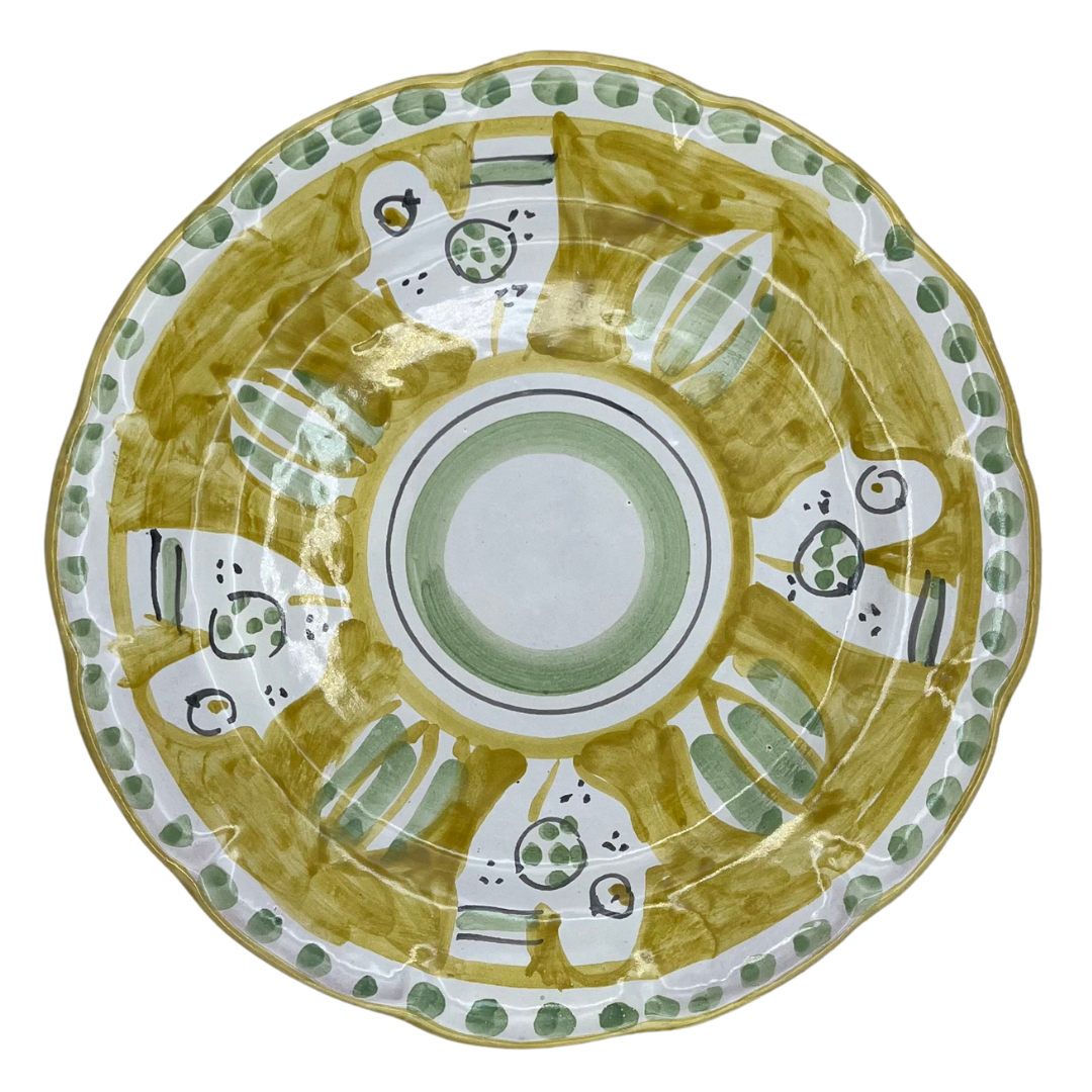 Dinner plate - Vietri type - (Massimino)