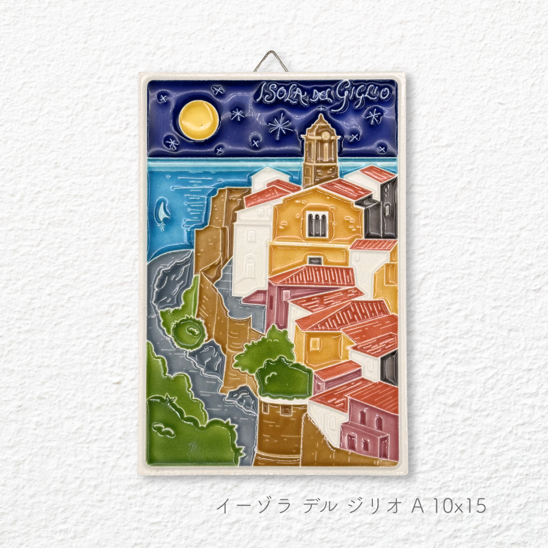 Ceramic painting -Tuscany-